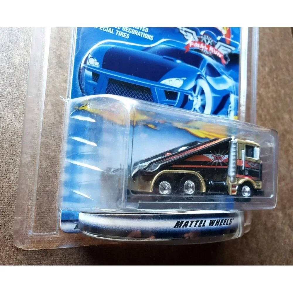 Hot Wheels RAMP TRUCK GOLD 4/12 FINAL RUN SERIE 2001 Last Production REAL RIDERS
